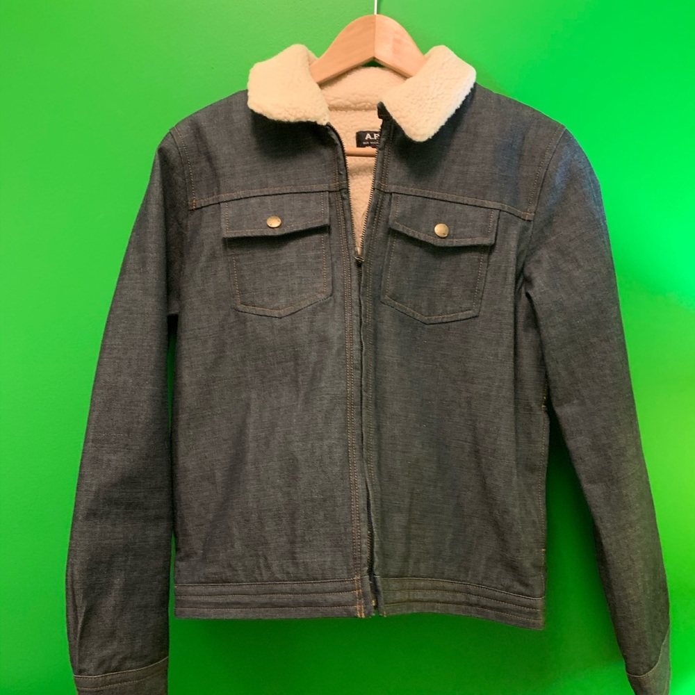 APC Denim Jacket with faux lining
